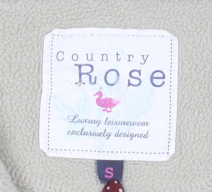 Country Rose Women's Beige Fleece Jacket Size S