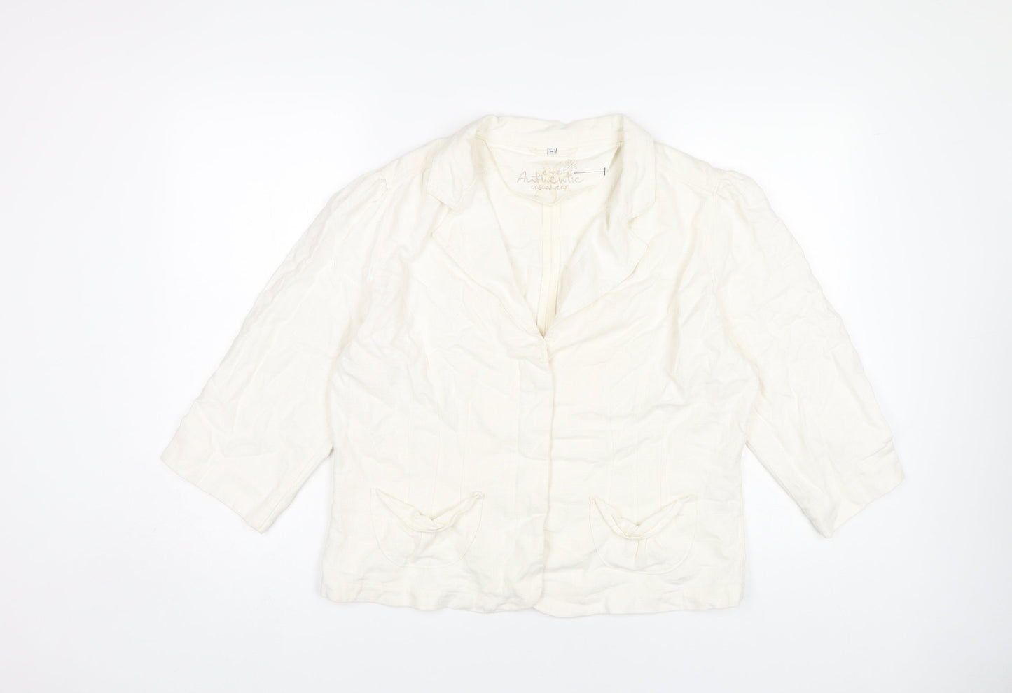 Womens UK Size 18 Evie White Basic Jacket