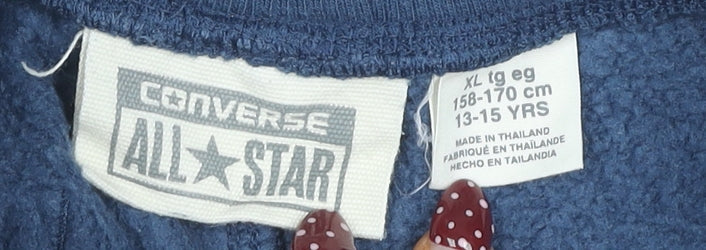 Converse Boys Blue Jogger Trousers XL Casual Sportswear