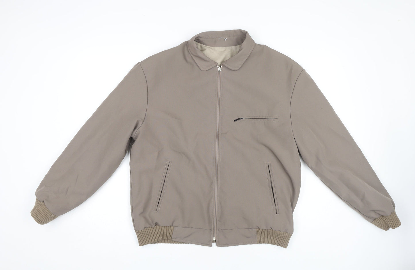 Dunn & Co Men's Beige Basic Jacket, Size 40