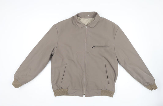 Dunn & Co Men's Beige Basic Jacket, Size 40
