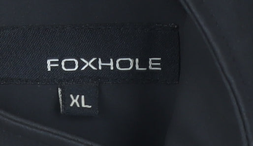 Mens UK Size XL Foxhole Black Basic Jacket