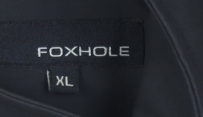 Mens UK Size XL Foxhole Black Basic Jacket