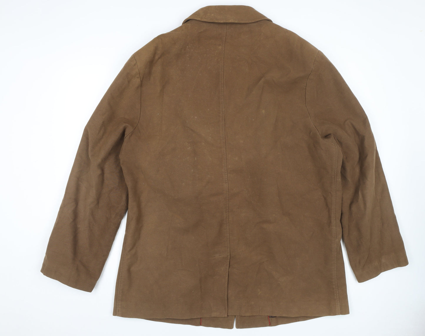 Mens UK Size XL Butler and Webb Brown Overcoat