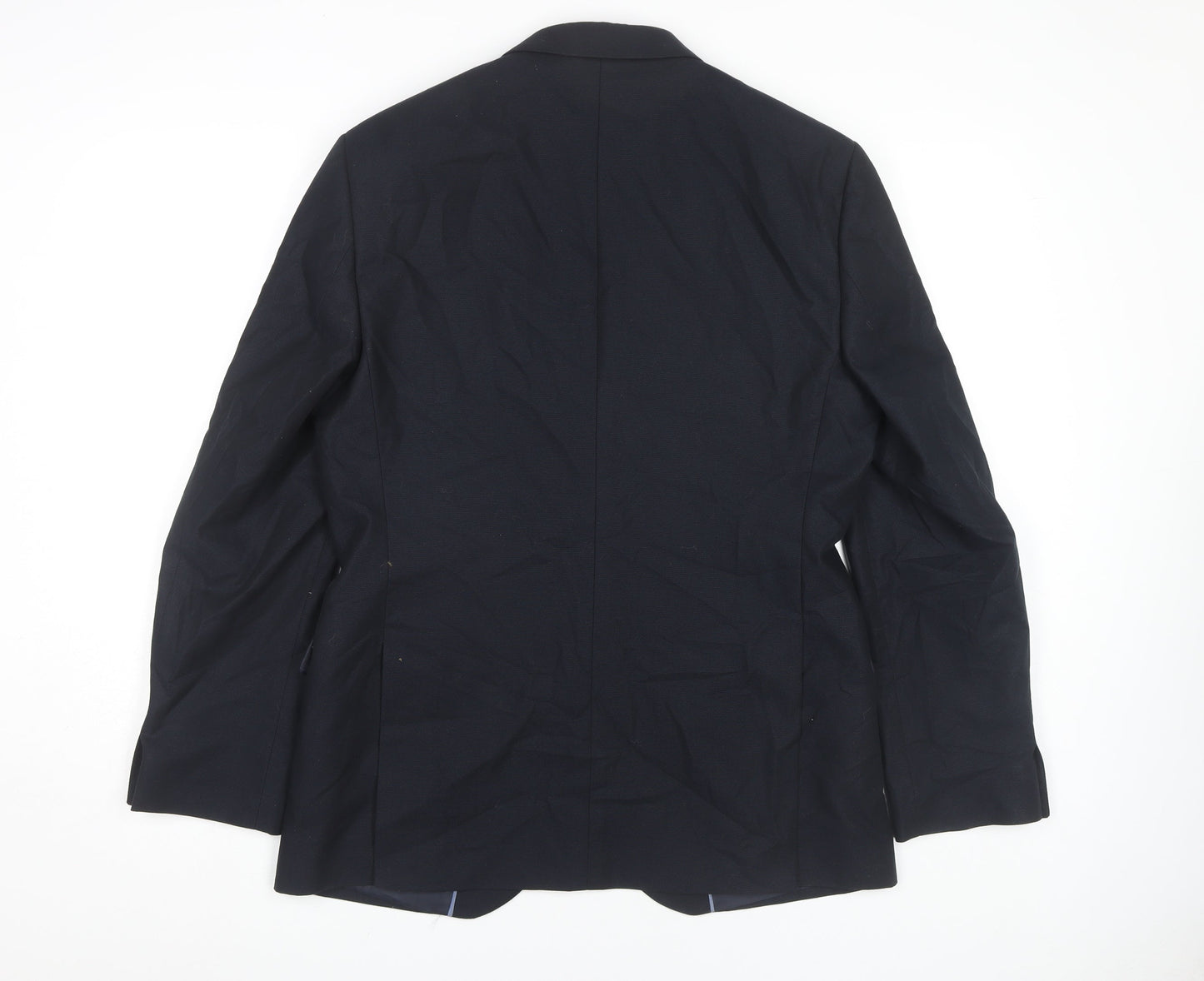 Mens UK Size 40 Marks and Spencer Regular Blue Suit Jacket