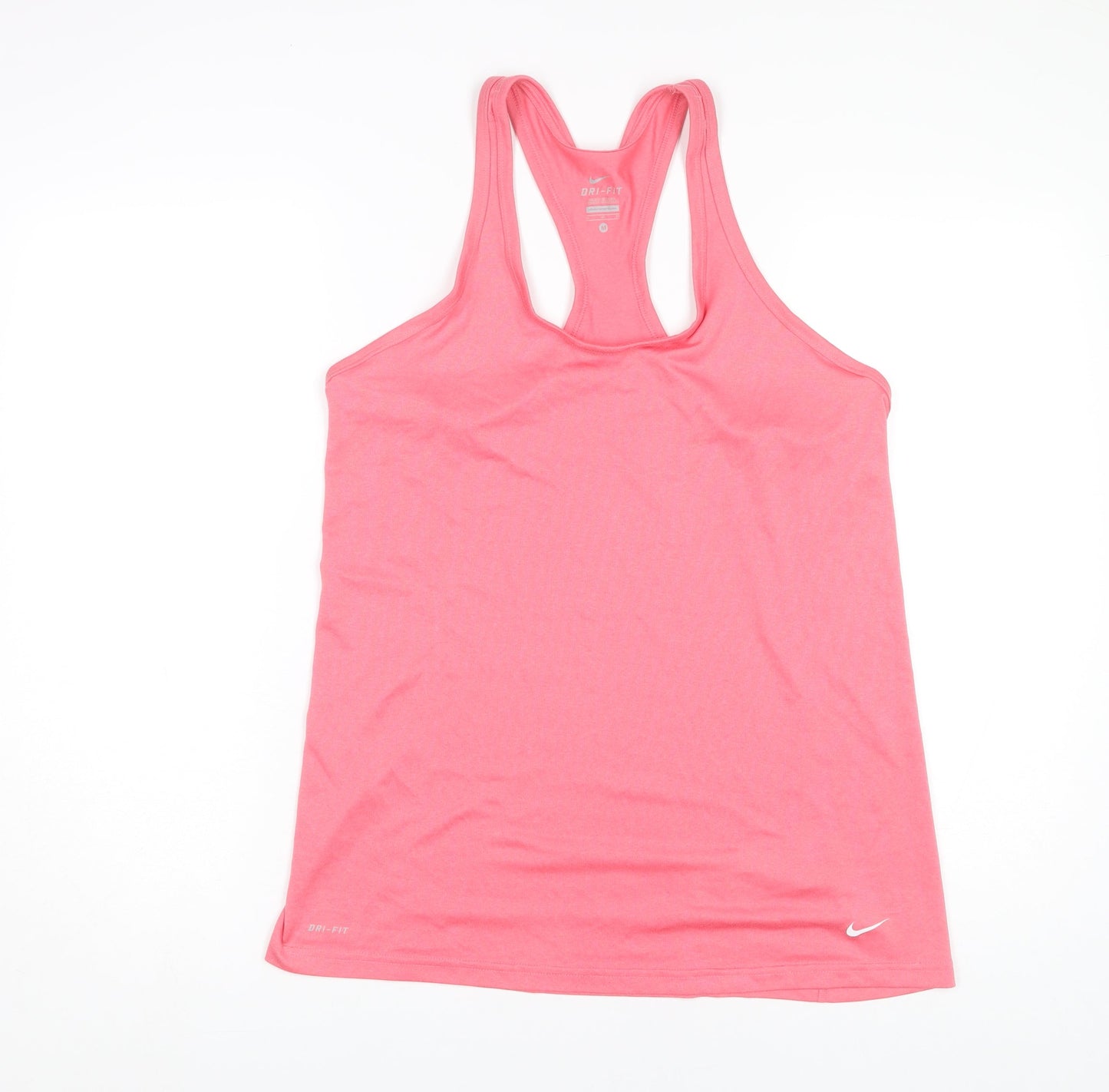 Nike Women's Pink Dri-FIT Tank Top, Size M, Activewear
