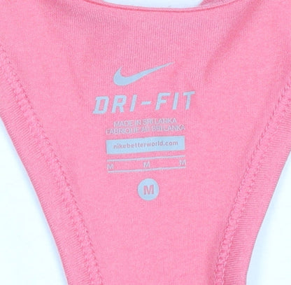 Nike Women's Pink Dri-FIT Tank Top, Size M, Activewear