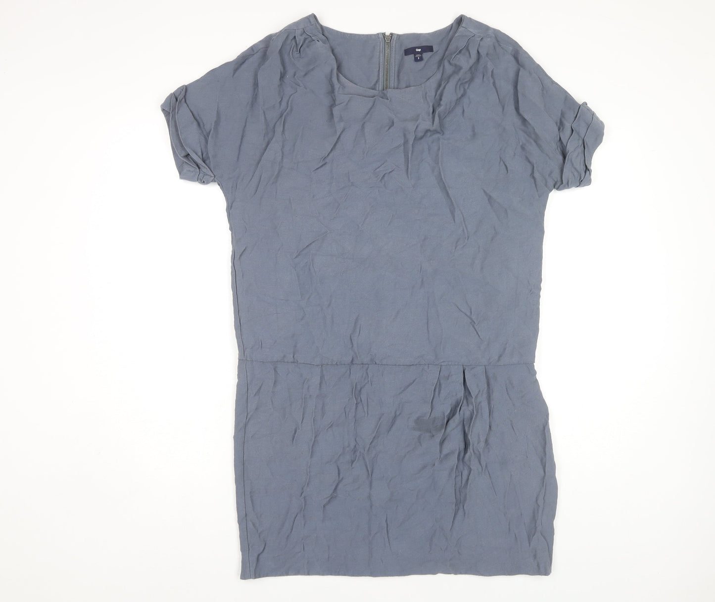 Gap Women's Blue Dress S Short Sleeve Woven