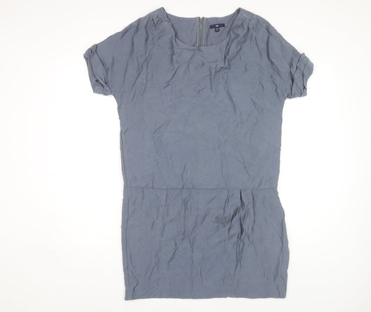Gap Women's Blue Dress S Short Sleeve Woven