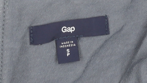Gap Women's Blue Dress S Short Sleeve Woven
