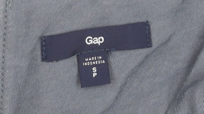 Gap Women's Blue Dress S Short Sleeve Woven