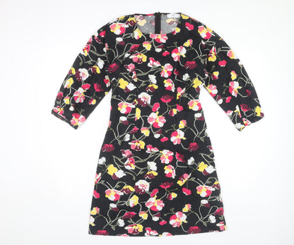 La Redoute Women's Multicoloured Floral Shift Dress, Size 8