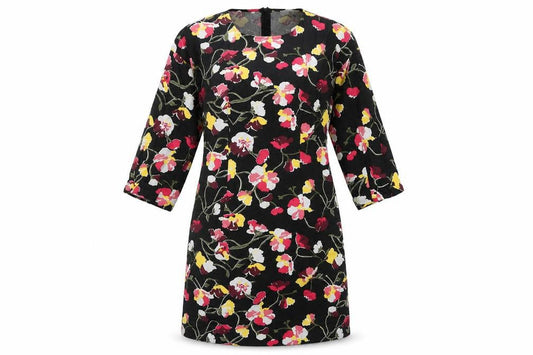 La Redoute Women's Multicoloured Floral Shift Dress, Size 8
