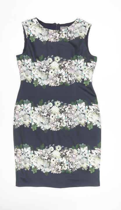 Phase Eight Women Floral Sheath Dress Multicoloured Size 16