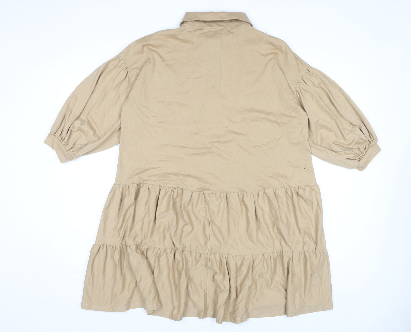 ASOS DESIGN Beige 8 A-Line Women's Casual Dress