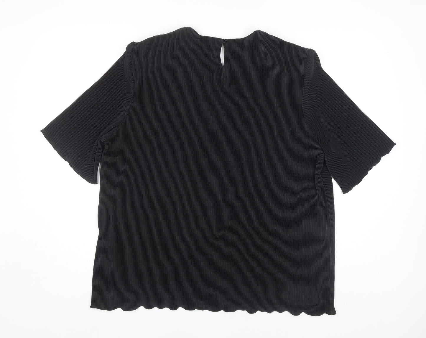 Womens UK Size 18 Canda Black  Blouse