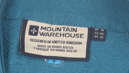Womens UK Size 14 Mountain Warehouse Blue Pullover Sweatshirt