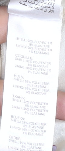 Little Mistress Women's Multicoloured Strapless Dress, Size 18