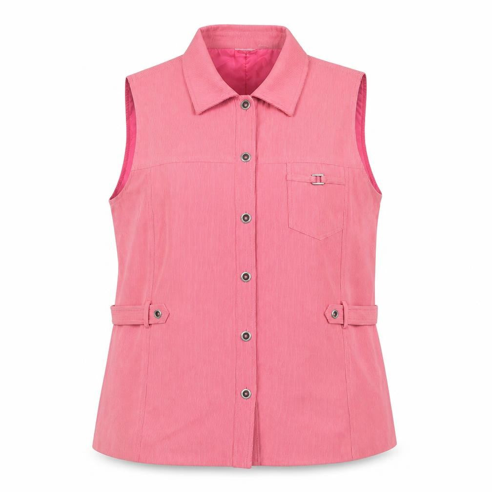 Womens UK Size 14 Oscar B. Pink Basic Blouse