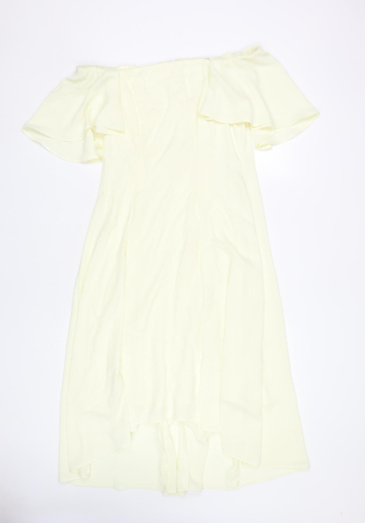 Coast Women's Yellow Off Shoulder Midi Dress