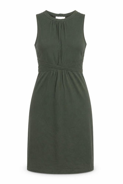 Oasis Women's Green Sheath Dress, Size S, Knee Length