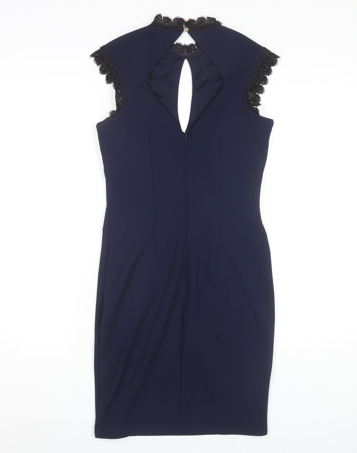 Lipsy London Women Blue Bodycon Dress, UK 10
