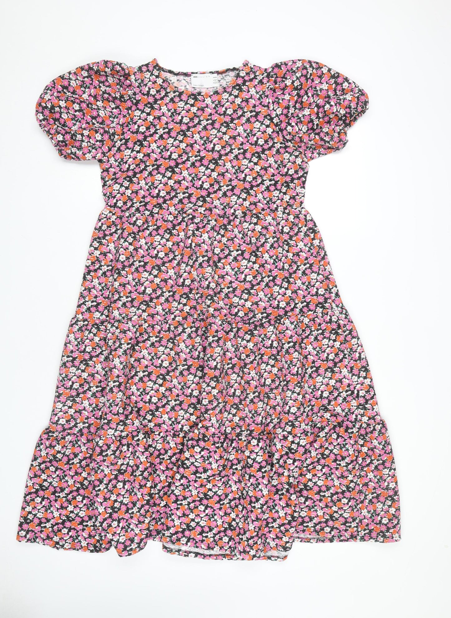 ASOS Women’s Floral Puff Sleeve Dress, Size 6