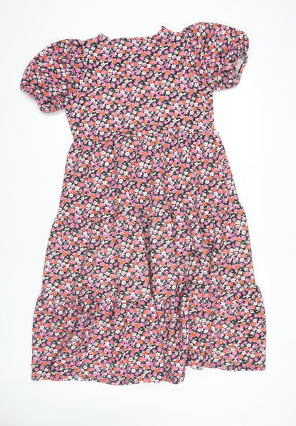 ASOS Women’s Floral Puff Sleeve Dress, Size 6