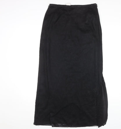 Part Two Women's Black Long Pencil Skirt - Size 14