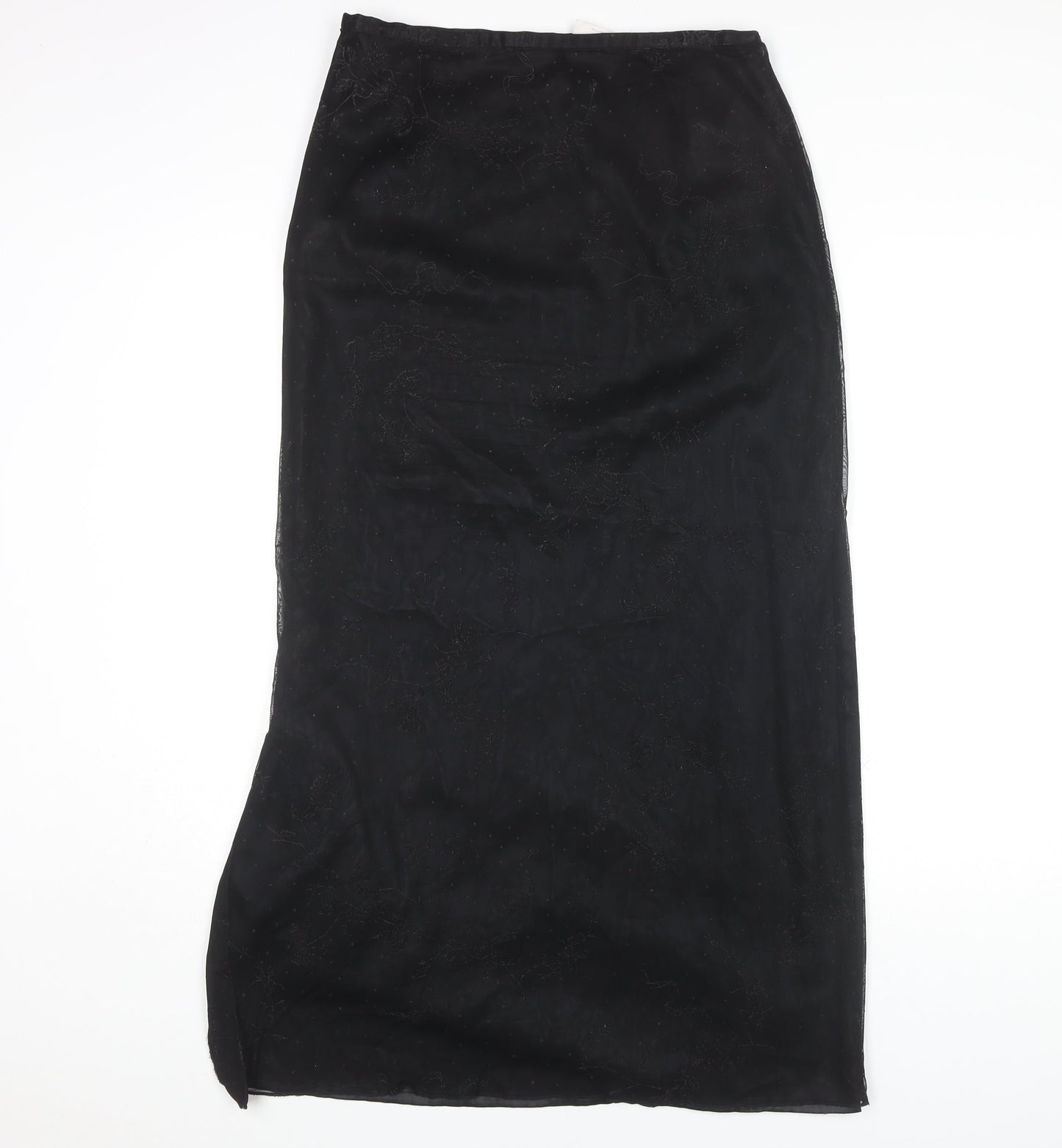 Part Two Women's Black Long Pencil Skirt - Size 14