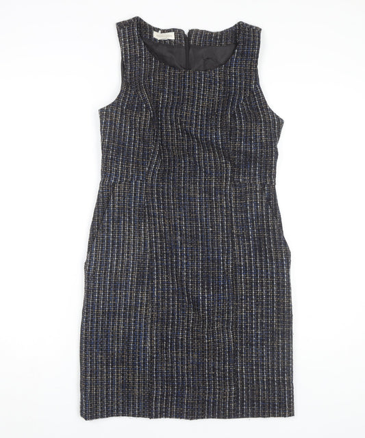 Monsoon Womens Blue Knee Length Pencil Dress Size 10