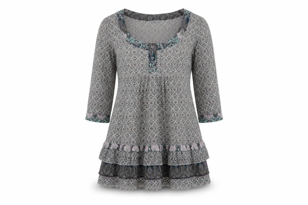 Womens UK Size 10 Marks and Spencer Multicoloured Tunic Blouse