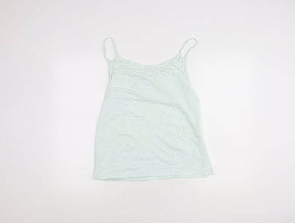 Crew Clothing Women's Blue Camisole Tank, Size 16 Cotton Elastane