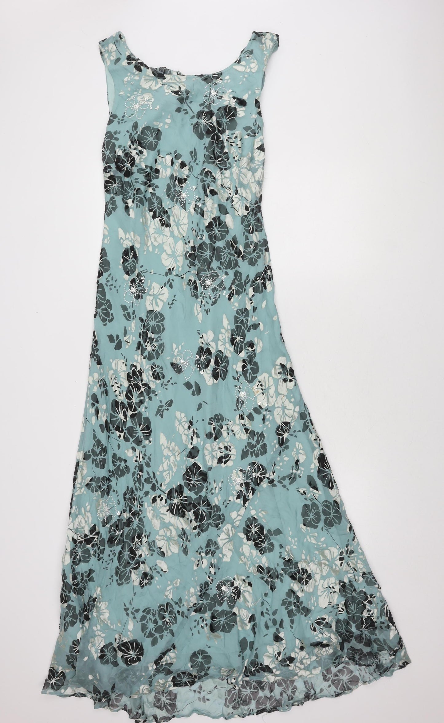 CC Women's Multicoloured Floral A-Line Midi Dress