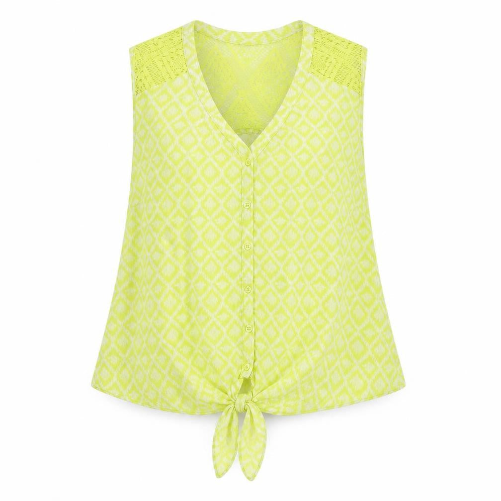 Womens UK Size 14 Debenhams Green  Blouse