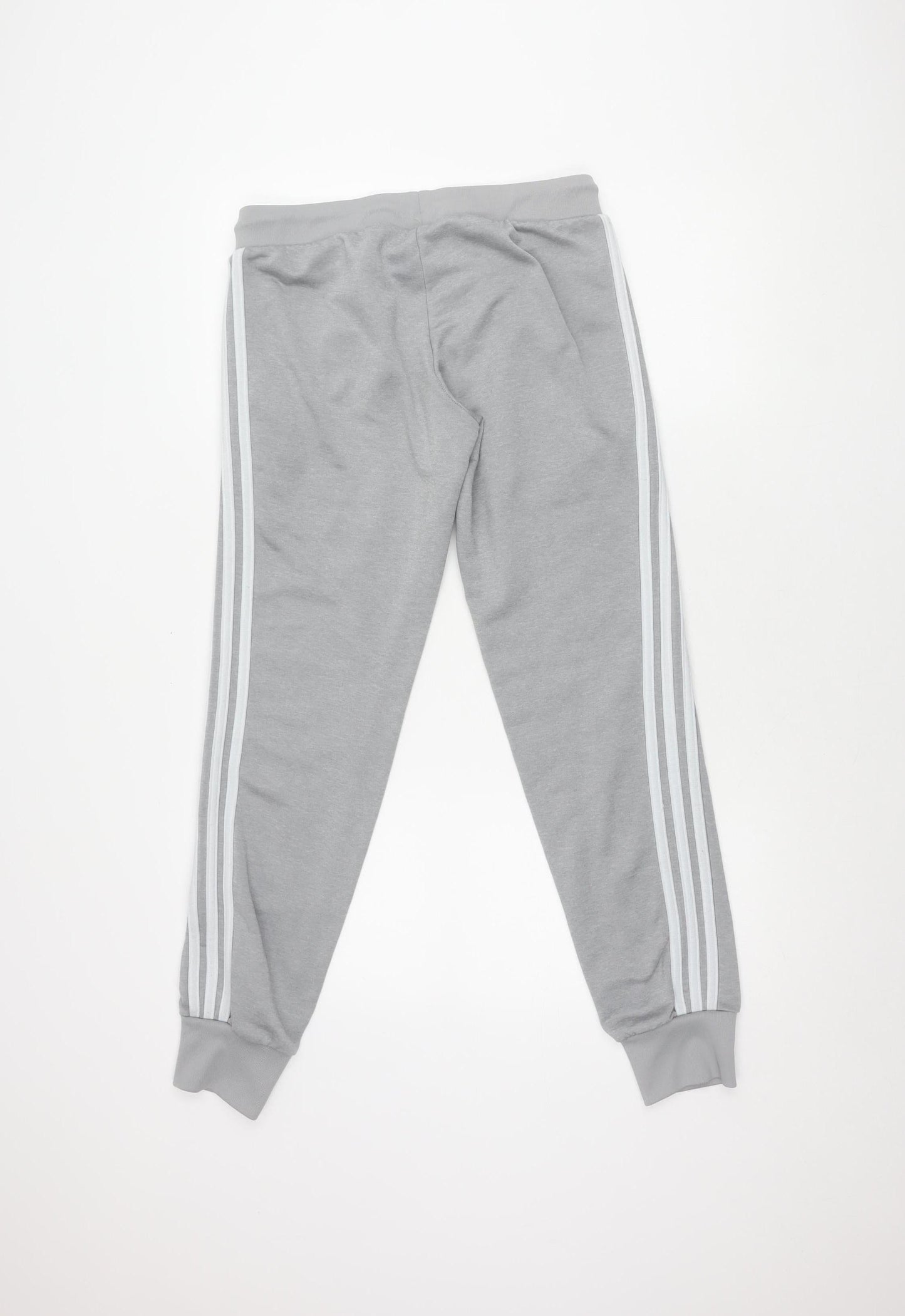Adidas Unisex Grey Jogger Trousers Size 12 Activewear