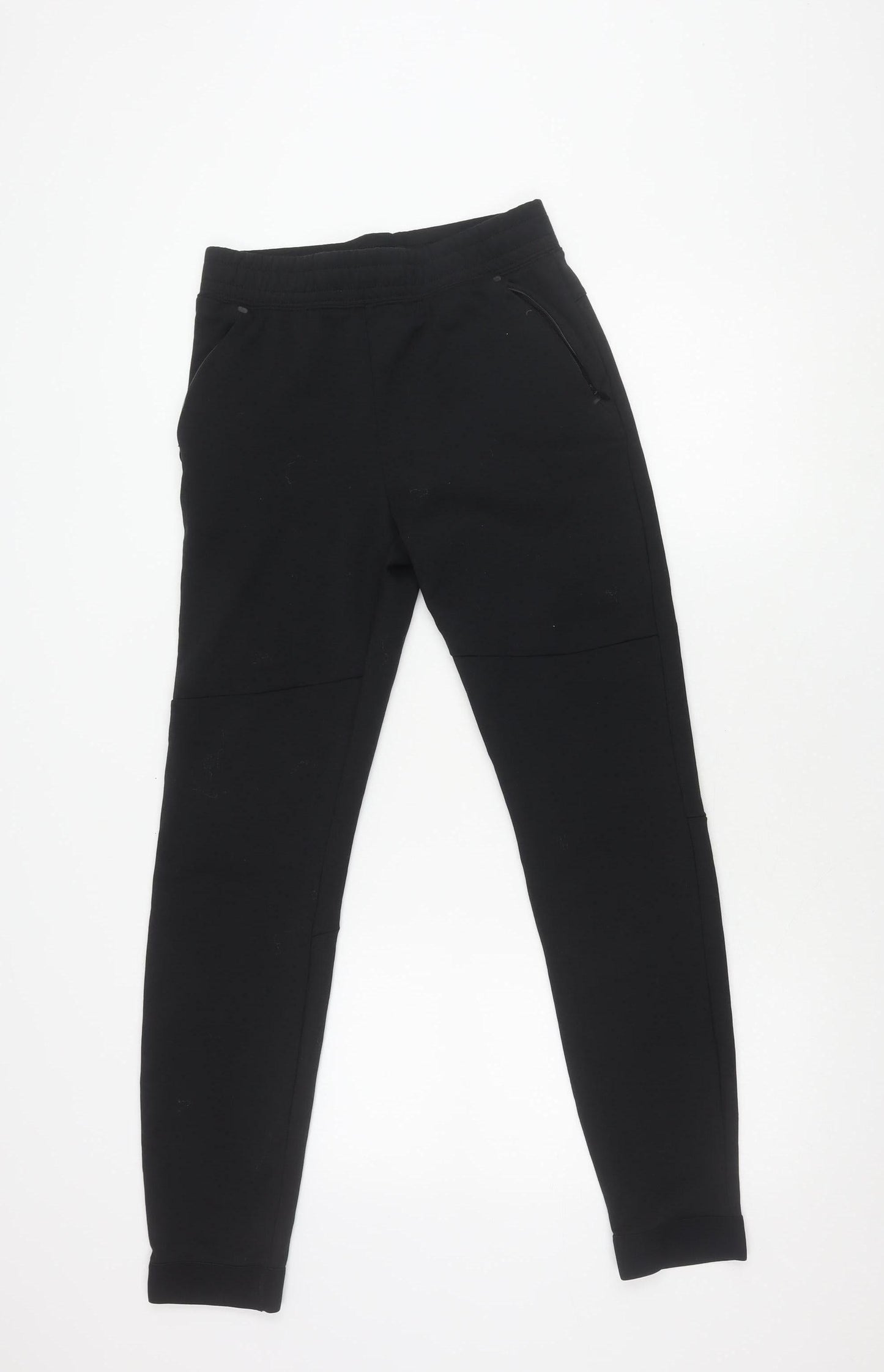 Decathlon Unisex Black Slim Jogger Trousers S