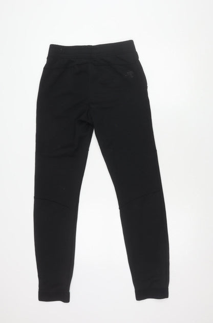 Decathlon Unisex Black Slim Jogger Trousers S