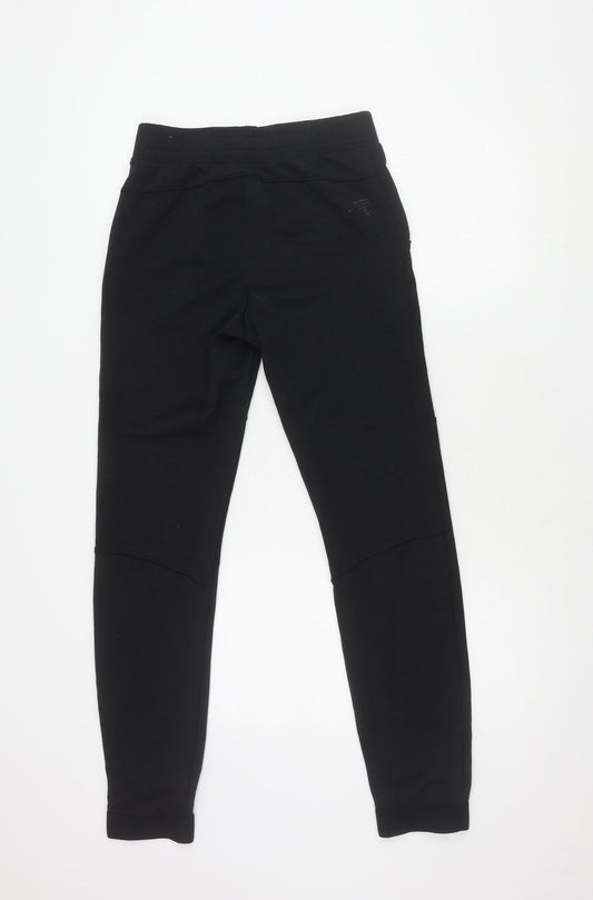 Decathlon Unisex Black Slim Jogger Trousers S