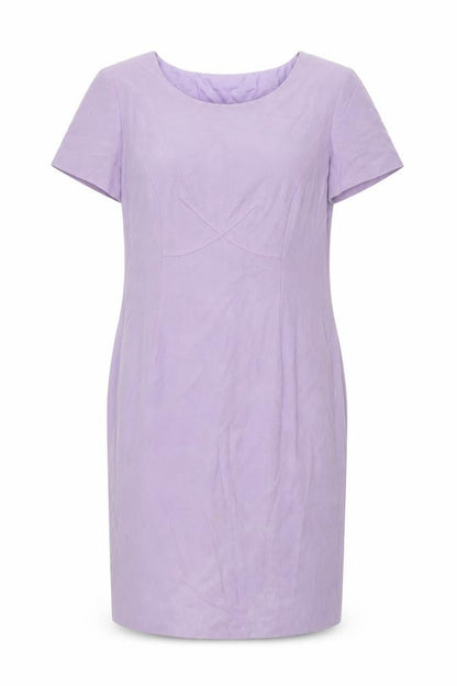 Jacques Vert Women's Purple Short Sleeve Dress, Size 12