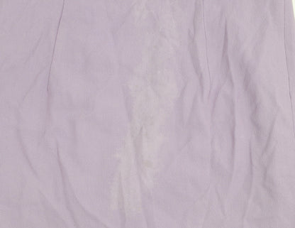 Jacques Vert Women's Purple Short Sleeve Dress, Size 12