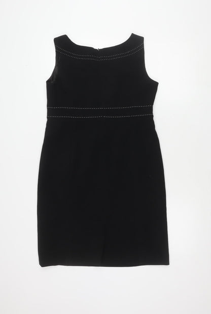 Principles Women Black Size 12 Sleeveless Dress