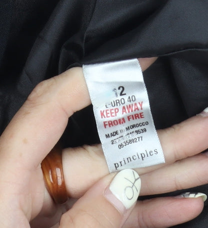 Principles Women Black Size 12 Sleeveless Dress