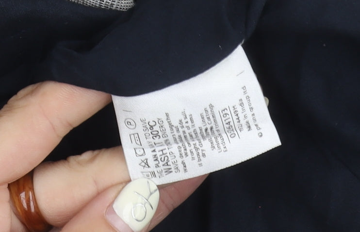 Per Una Women's Grey A-Line Midi Skirt Size 18