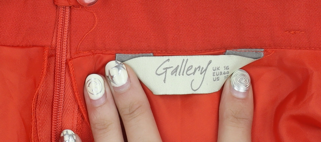 Womens UK Size 16 Gallery A-Line  Skirt