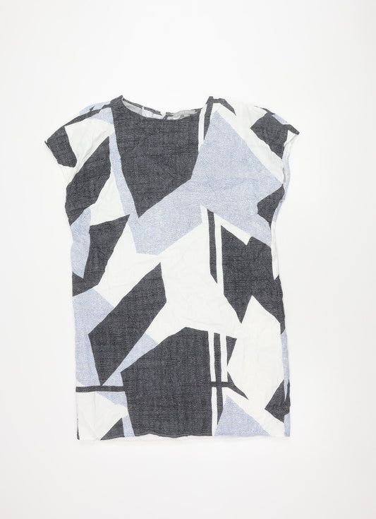 Oliver Bonas Women's Multicoloured Geometric Dress Size 12