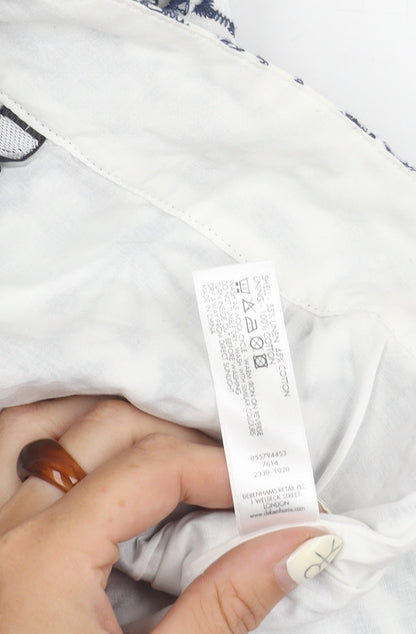 Maine New England Women's White A-Line Skirt Size 16