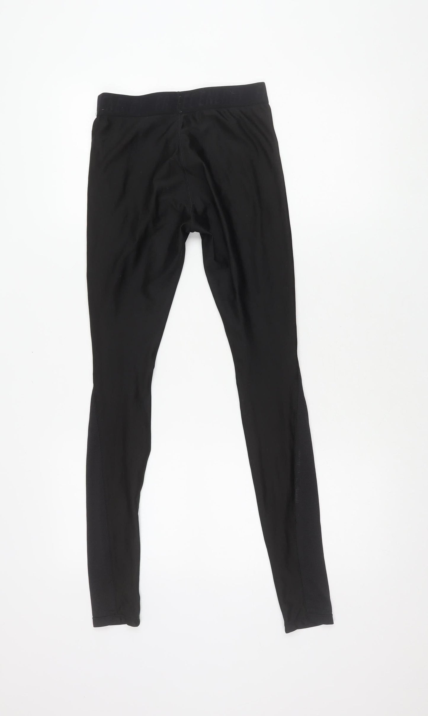 Decathlon Kids Compression Leggings - Black/Multicoloured, S