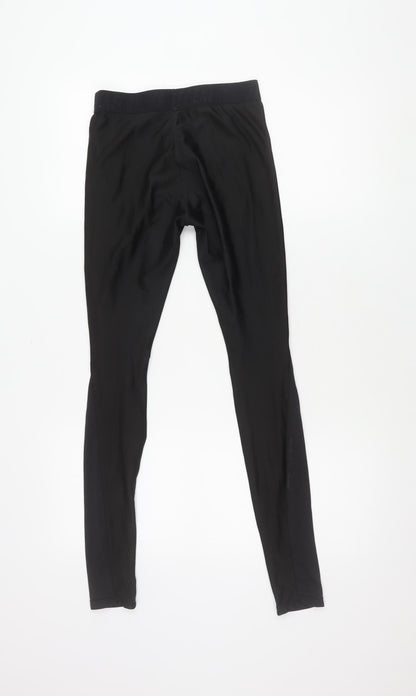 Decathlon Kids Compression Leggings - Black/Multicoloured, S