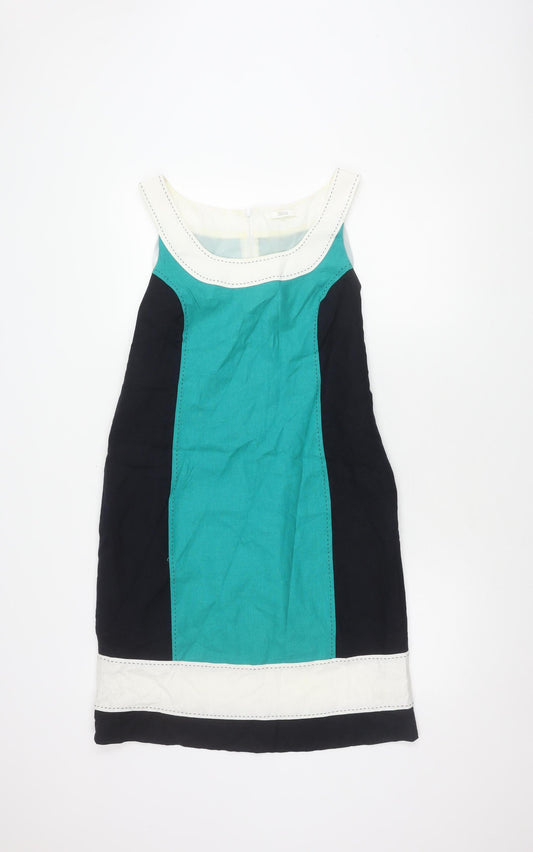 Marks and Spencer Colourblock Sleeveless Dress Women 12